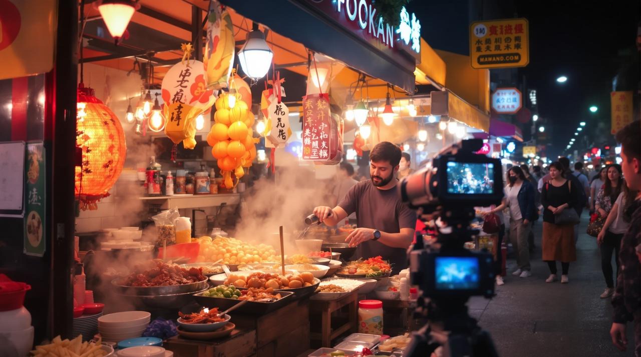 深夜食堂：主播带你吃遍夜市 - 在线电影院直播